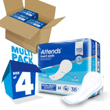 Incontinence Liner Attends® Insert Pad 16-1/2 Inch Length Heavy Absorbency Polymer Core One Size Fits Most - BeHope