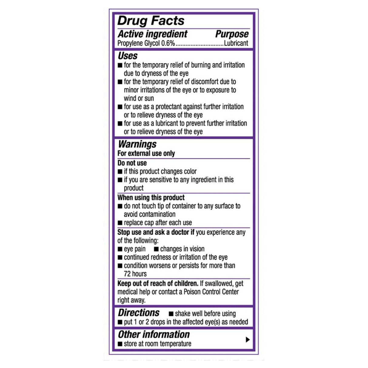 Eye Lubricant Systane® Complete 10 mL Eye Drops - BeHope