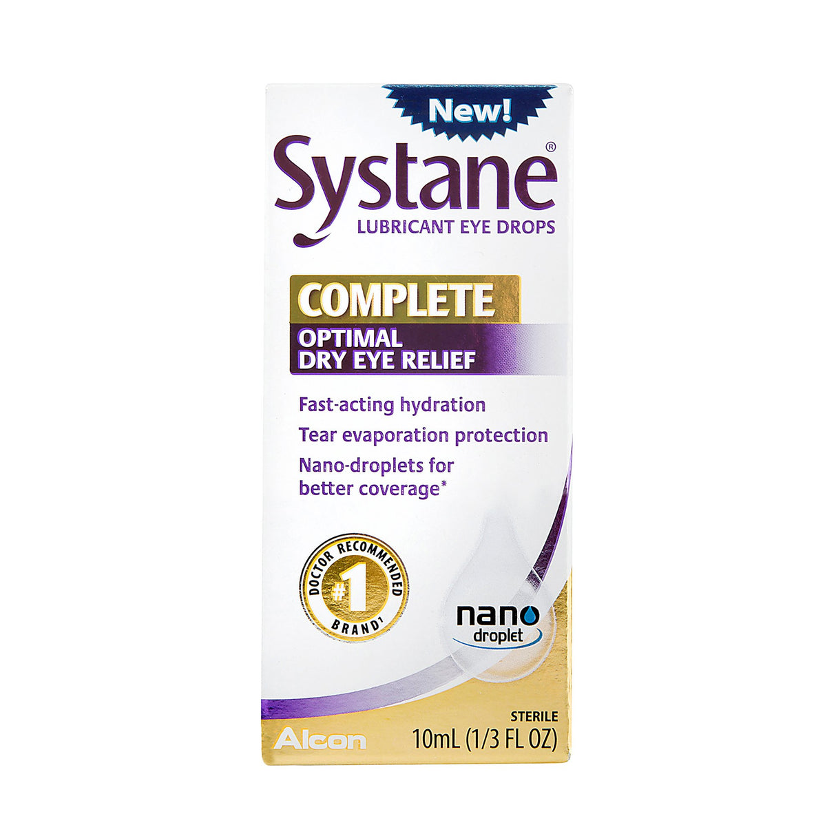 Eye Lubricant Systane® Complete 10 mL Eye Drops - BeHope