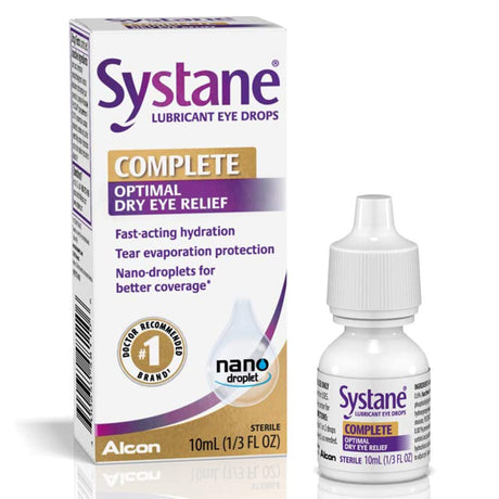 Eye Lubricant Systane® Complete 10 mL Eye Drops - BeHope