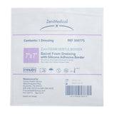 Foam Dressing Zenifoam Gentle Border 7 X 7 Inch With Border Waterproof Backing Silicone Face and Border Sacral Sterile - BeHope