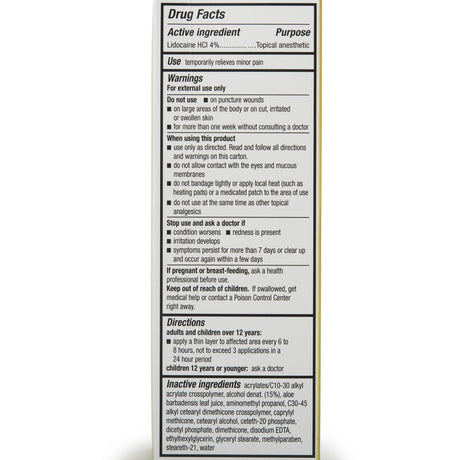 Topical Pain Relief Aspercreme® 4% Strength Lidocaine Cream 2.7 oz. - BeHope