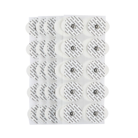 Mckesson All-Purpose Adult ECG Monitoring Electrode Snap Connector Conductive Adhesive Non-radiolucent - BeHope