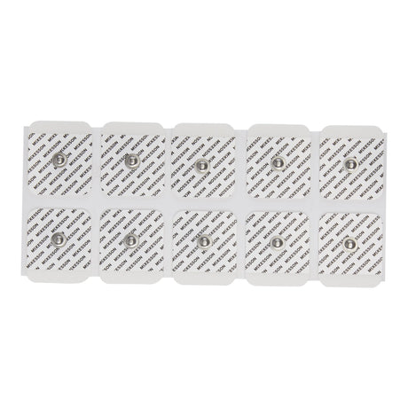 Mckesson Adult ECG Monitoring Electrode Silver Chloride Snap Conductive Adhesive Non-radiolucent - BeHope
