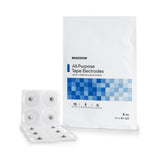 McKesson Adult Non Radiolucent ECG Tape Electrodes with Snap Connector - BeHope