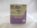Absorbable Suture with Needle Coated Vicryl™ Polyglactin 910 BV130-5 3/8 Circle Taper Point Needle Size 8-0 Braided - BeHope