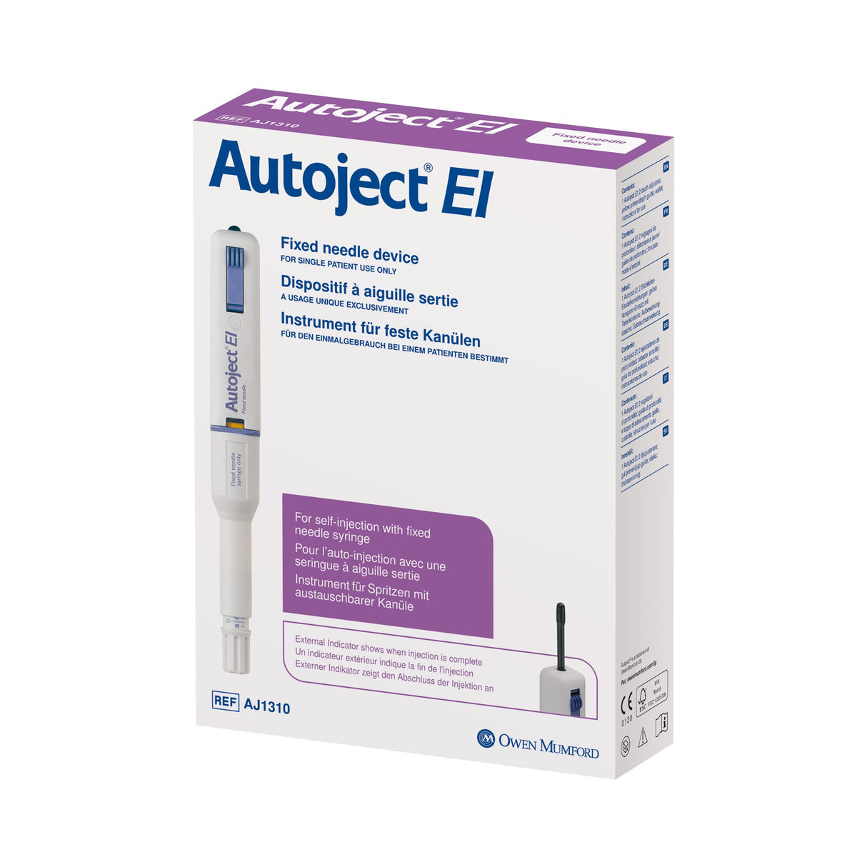 Self-Injection Device Autoject® Fixed Needle - BeHope