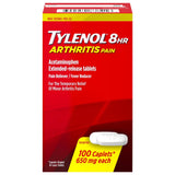 Pain Relief Tylenol® Arthritis 650 mg Strength Acetaminophen Caplet 100 per Bottle - BeHope