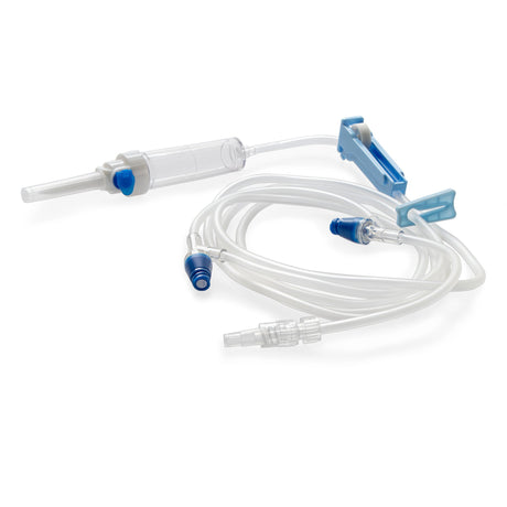 McKesson IV Administration Set Medstream Gravity Two Needle-Free Ports Luer Lock - BeHope