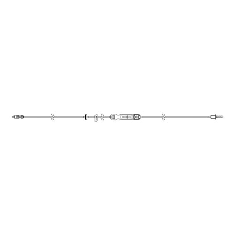 IV Pump Set Sapphire™ Without Filter for Infusion - BeHope