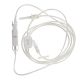 IV Pump Set Sapphire™ Pump 1 Port 20 Drops / mL Drip Rate 1.2 Micron Filter 116 Inch Tubing Solution - BeHope