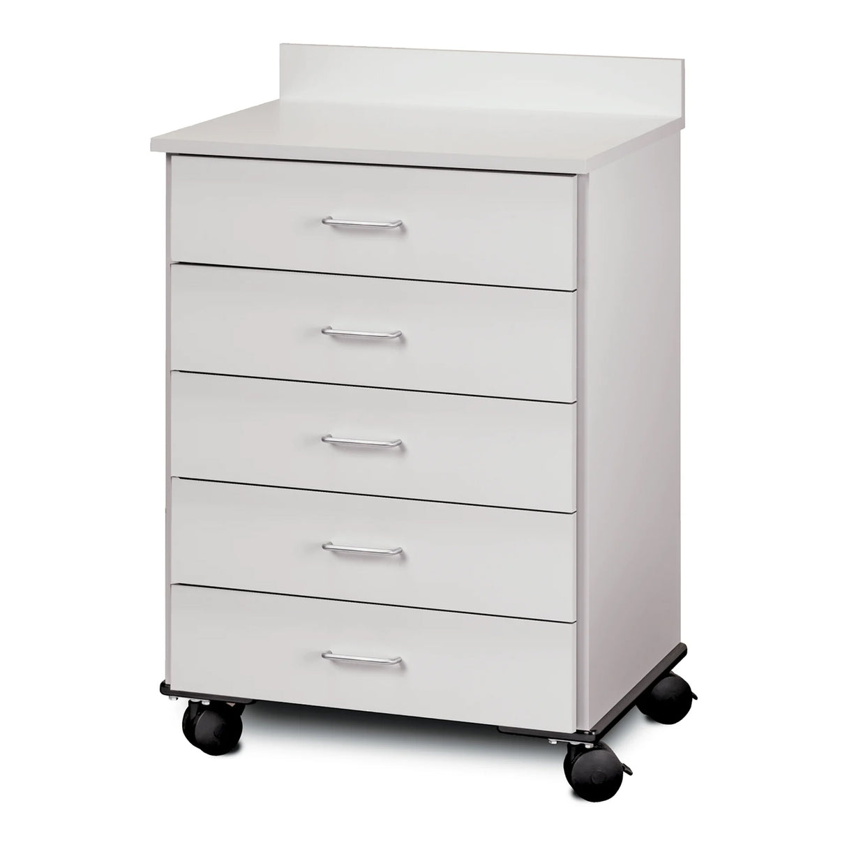 Mobile Cabinet Market Lab Inc Mobile Laminate 5 Drawers Without Shelves Without Lock - BeHope