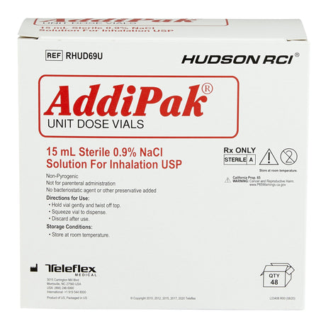 Addipak® Preservative Free 0.9% Sodium Chloride Solution for IV Therapy - BeHope