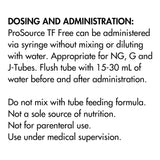 Tube Feeding Formula ProSource® TF Free Unflavored Liquid 1.5 oz. Pouch - BeHope