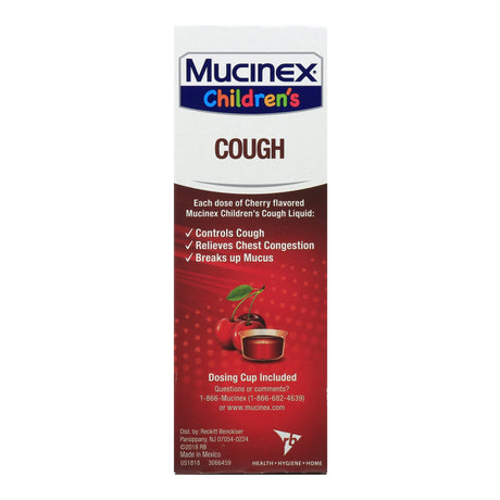 Children's Cold and Cough Relief Mucinex® Max Liquid 4 oz. - BeHope