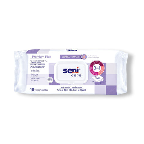 Personal Cleansing Wipes Seni Care Gentle Whole Body Cleansing - BeHope