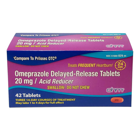 Antacid Delayed-Release Tablets for Frequent Heartburn Relief - BeHope