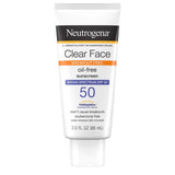 Sunscreen Neutrogena® Clear Face SPF 50 Lotion 3 oz. Tube - BeHope