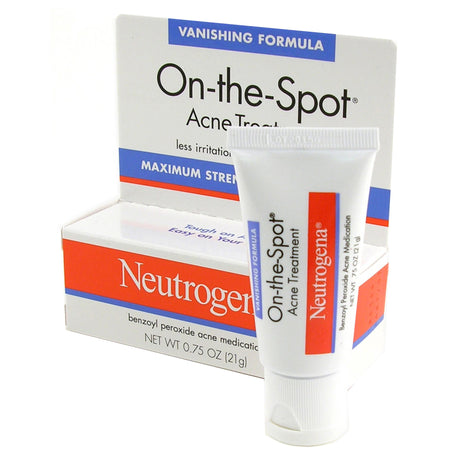 Acne Treatment Neutrogena® On The Spot® Maximum Strength Cream - BeHope