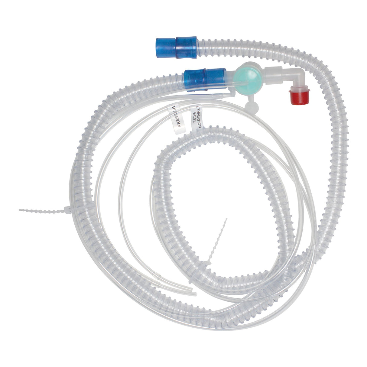 Ventilator Circuit Corrugated Tube 72 Inch Tube Single Limb Adult Without Breathing Bag Single Patient Use Active Circuit - BeHope
