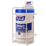 Surface Disinfectant Cleaner Purell® Healthcare Premoistened Alcohol Based Manual Pull Wipe 110 Count Canister Unscented NonSterile - BeHope