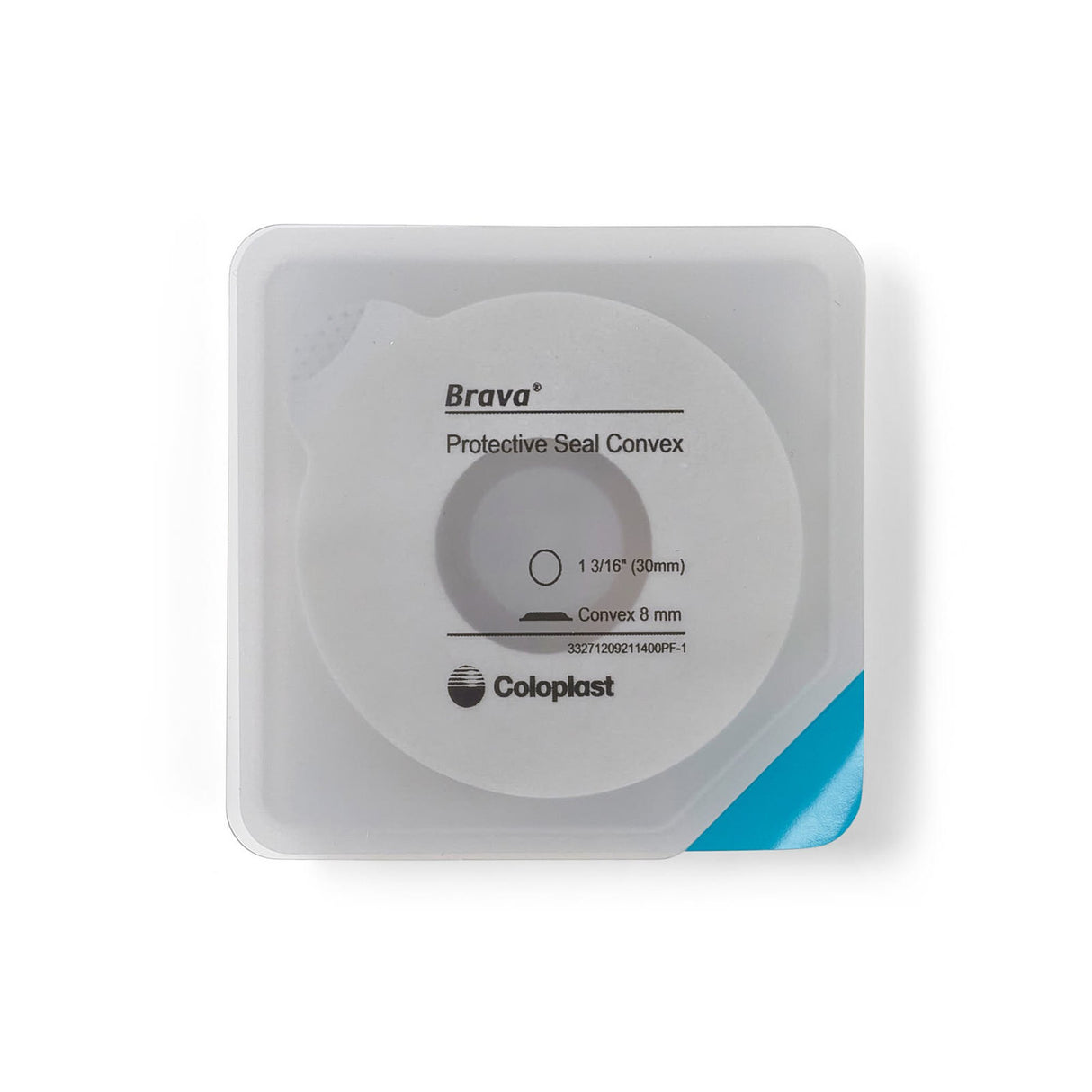 Ostomy Seal Brava® Convex, Starter Hole 1-3/16 Inch (30mm) - BeHope