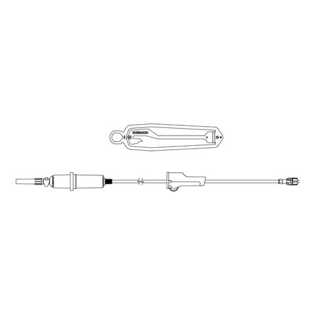 Secondary IV Administration Set Caresafe™ Gravity Without Ports - BeHope