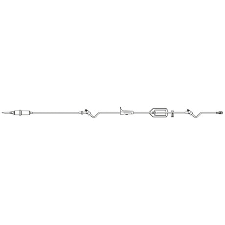 Primary IV Administration Set Caresafe™ with Filter and Dual Ports - BeHope