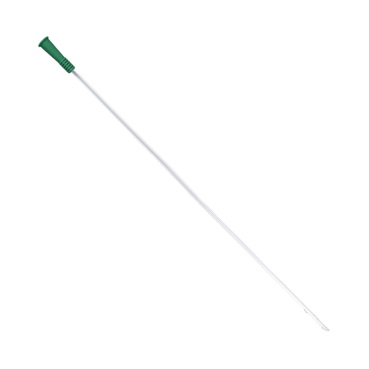 Urethral Catheter TruCath™ Coude Tip Uncoated PVC 14 Fr. 16 Inch - BeHope