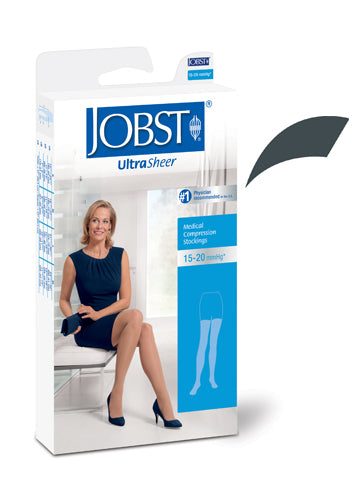 Jobst Ultrasheer 15-20 mmHg Cuisse Hi XL (pr) Anthracite