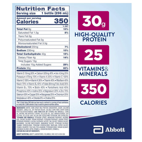 Ensure® Complete Oral Supplement for Muscle Bone Immune Health - BeHope