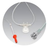 ETCO2 Oral / Nasal Sampling Line Microstream™ Adult Curved Prongs 6-1/2 Foot Tubing - BeHope