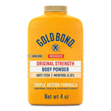 Body Powder Gold Bond® Medicated Original Strength 4 oz. Menthol Scent Shaker Bottle Menthol - BeHope