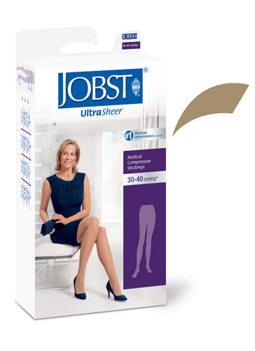 Jobst Ultrasheer 30-40 mmHg Collants Miel Petit