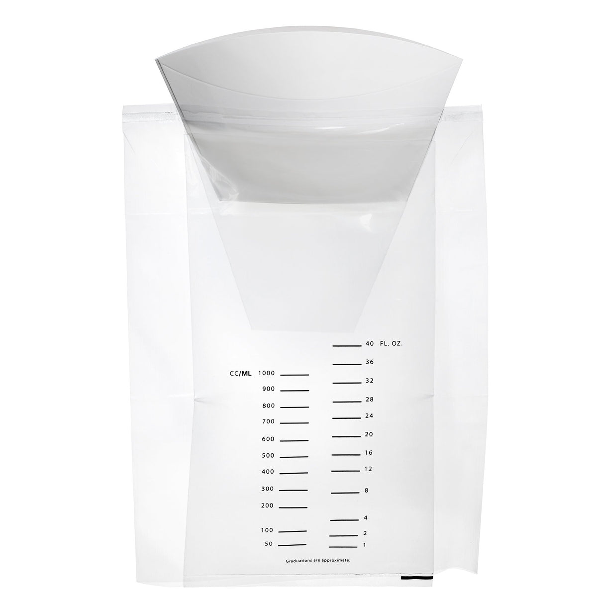 Mckesson Urgent Assist Emesis Bag with Protective Hand Sleeve - BeHope