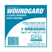 Island Dressing WoundGard® 4 X 4 Inch Square Sterile - BeHope