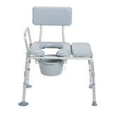 Combination Padded Transfer Bench/commode - BeHope