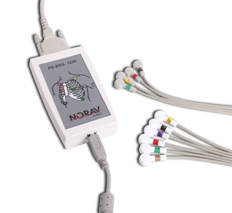 12 Lead Electrocardiograph Battery Operated Without Display Resting - BeHope