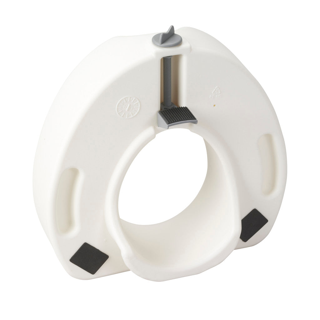 Premium Plastic Raised, Regular/Elongated Toilet Seat, with Lock -BeHope