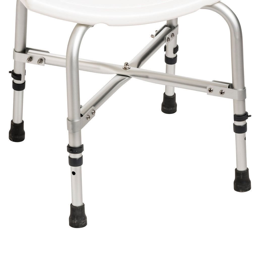 Deluxe Bariatric Shower Chair with Cross-Frame Brace -BeHope