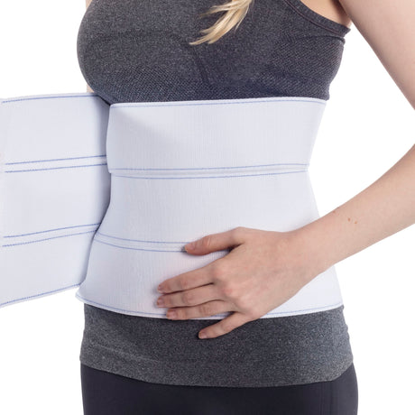 Abdominal Binder Nyortho Universal Hook Loop Closure Post-Surgical Support - BeHope