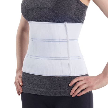 Abdominal Binder Nyortho Universal Hook Loop Closure Post-Surgical Support - BeHope