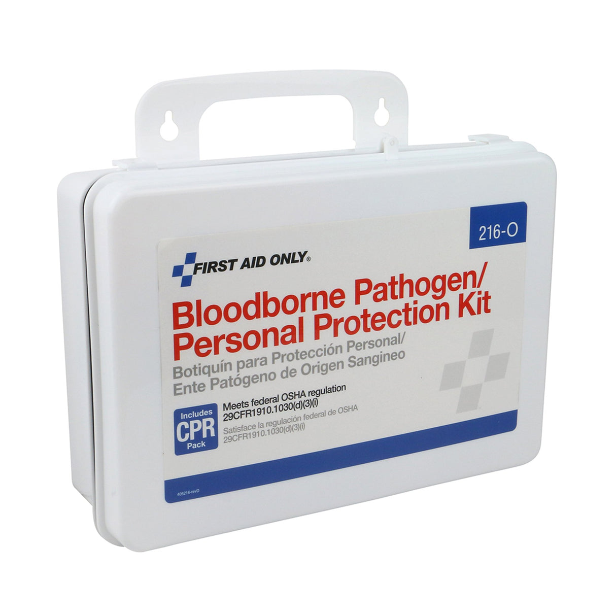 First Aid Only OSHA Bloodborne Pathogen Spill Protection CPR Kit - BeHope