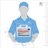 First Aid Only OSHA Bloodborne Pathogen Spill Protection CPR Kit - BeHope