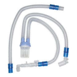 Ventec One-circuit Ventilator Circuit 5 Foot Tube Adult Without Breathing Bag Single Patient Use Passive Heated Circuit - Behope