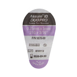 Safety Insulin Pen Needle Assure® ID DUO Pro 31 Gauge 5 mm Length Automatic Safety with Back-End Shield - BeHope