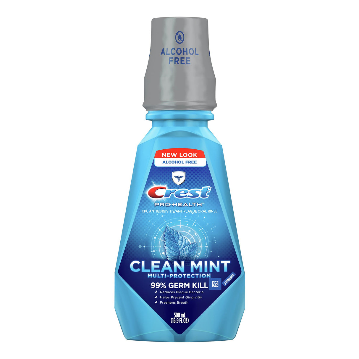 Mouthwash Crest® Pro-Health® 500 mL Clean Mint Flavor - BeHope