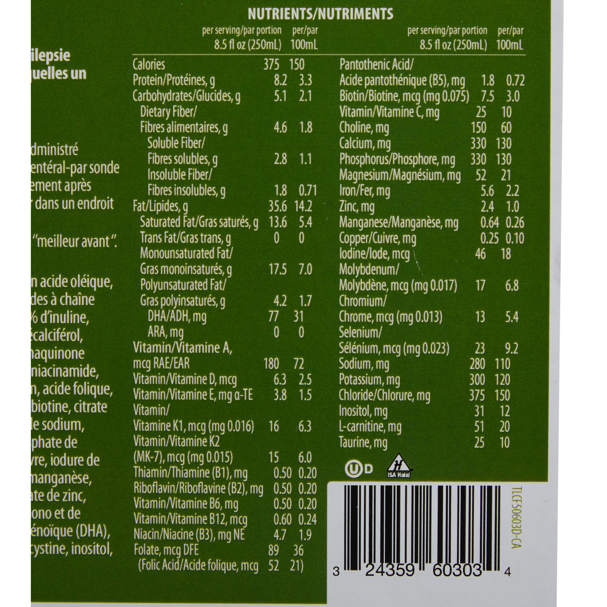 Oral Supplement KetoVie® 4:1 Plant-Based Protein Vanilla Flavor Liquid 8.5 oz. Carton - BeHope