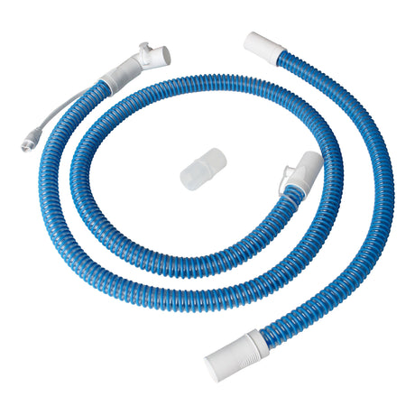 Sunset Healthcare Ventilator Circuit Corrugated Tube 60 Inch Tube Single Limb Adult Without Breathing Bag Single Use Passive Wire Circuit - BeHope