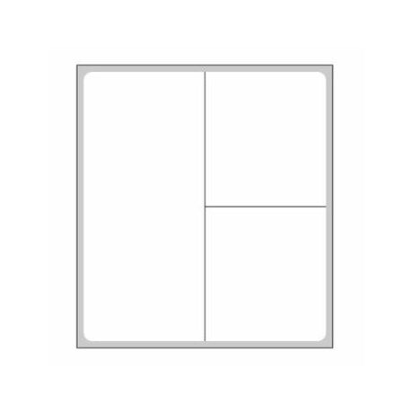 Blank Label PDC® Thermal Paper White Permanent 2-1/4 X 2-1/2 Inch - BeHope